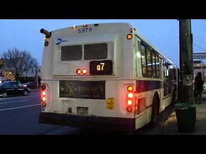 MTA Bus: 1997 OBI Orion V Q7 Bus #5979 (Ex. Green Bus #5542) at Woodhaven Blvd