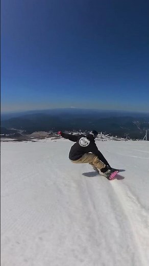 Experts Snowboard Carving