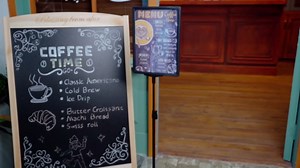 Wesiti 12 Pack Adjustable Poster Stand Holder Floor Standing Display Sign Holder for Advertising Business Menu Stand Vertical and Horizontal View Sign Displayed Black (8.5 x 11 Inch)