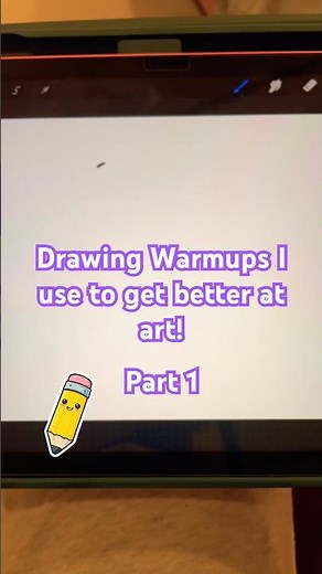 Art Warmups to get better at art! #amnewbutnottheleast #art #drawing #tutorial #arthack #digitalart