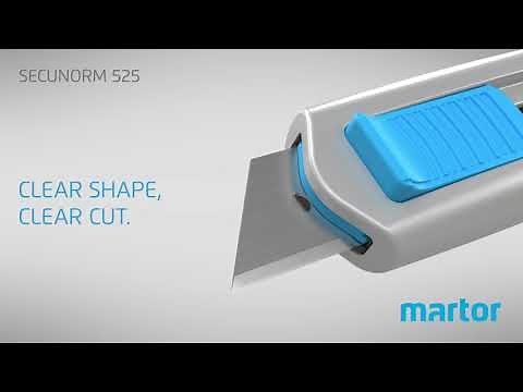 Safety knife MARTOR SECUNORM 525 Product Video GB