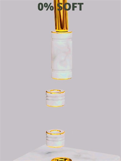0 Vs 100 Softness Satisfying Simulation #challenge #simulation #softness