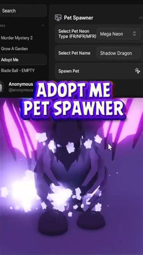 🆕 DARK SPAWNER 🆕 NEW UPDATE Adopt Me Script Pet Spawner