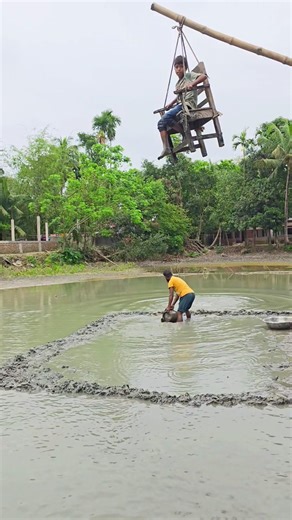 Fisherman’s Dam Destroyed in Seconds by Naughty Kid 😂 | Epic Viral Prank