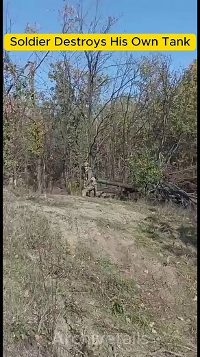 Russian Soldier Destroys His Own Tank with a Grenade 💥 A Russian soldier destroys his own damaged T62M tank with a grenade to stop it from being captured or reused by Ukrainian forces. A rare look at anti-capture tactics on the modern battlefield. Russian tank destroyed, T62M tank, Russian soldier, Ukraine war footage, damaged tank, Russian army, tank sabotage, military tactics, anti-capture strategy, tank destruction grenade #WarFootage #T62M #TankDestruction #UkraineWar #MilitaryTactics #Russ