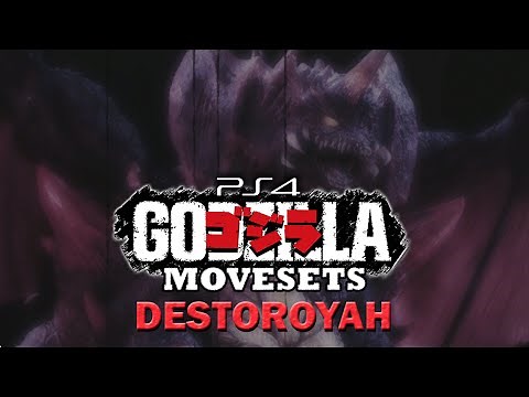 DESTOROYAH Moveset - Godzilla The Game [PS4]