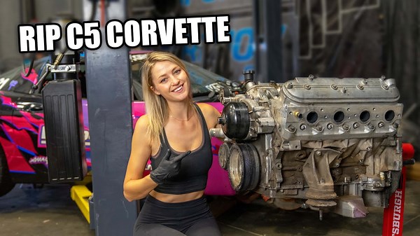 I BLEW My Motor! 💥 Removing the C5 Corvette Engine | Full Breakdown Begins