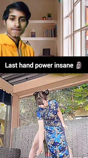 Last hand power insane 🤯 #funny #entertainment #reaction #viralshorts