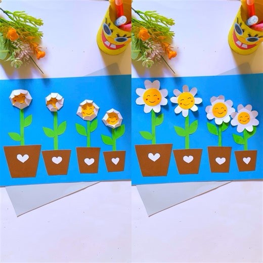 193K views · 1.4K reactions | Some handmade paper crafts for children  | Art Crafts | Facebook