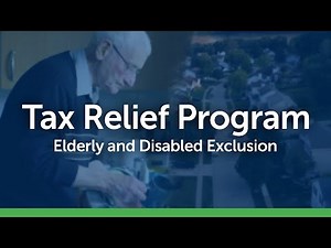 Elderly and Disabled Exclusion Tax Relief Program
