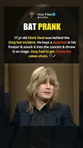 The Guy Who Threw A Bat On Stage - Ozzy Osbourne The Bat Eater