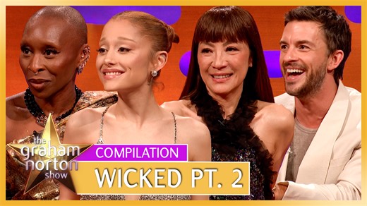 WICKED PART 2: The magic CONTINUES! 💚💗 Before they return to Oz, watch the SPECTACULAR cast at their best! #CynthiaErivo, #ArianaGrande, #MichelleYeoh, #JonathanBailey, #ColmanDomingo, #PeterDinklage & MORE share their most ENCHANTING moments on our sofa! 🎭✨ From powerhouse vocals to hilarious stories, these Oz legends prove they're just as magical off-screen! 🌪️👑 Defying gravity never looked so good! Get ready for the WICKEDEST sequel yet! 🎬🔮 Popular? They're about to be even MORE popula