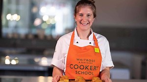 17 reactions · 3 comments | We’re back at our King’s Cross Cookery School with chef tutor Becca Roberts as she shares her recipe for homemade sausage rolls, with dried cranberries and a hint of orange zest. Click here to view the full recipe: https://bit.ly/32Xnqxh | Waitrose & Partners | Facebook