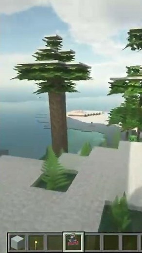 Minecraft RTX Realistic gameplay || Minecraft Java Edition Mode RTX gameplay || MINECRAFT #shorts