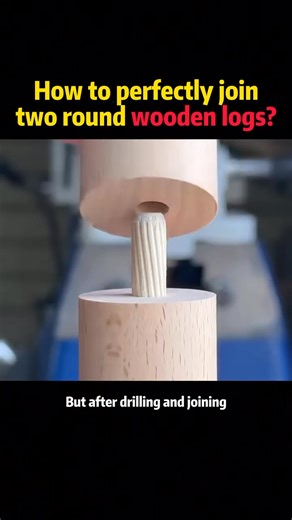 1.7K views | How to perfectly join two round wooden logs #usa #science #knowledge | Energy Explorers | Facebook