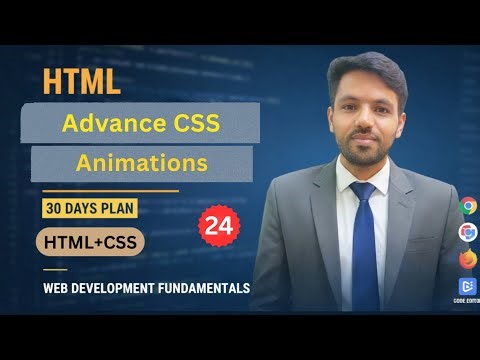 Advanced CSS Animations | Create Smooth Animations using HTML + CSS | Hindi/Urdu