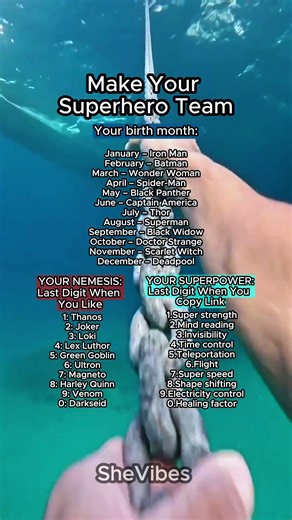 Make your Superhero Team #viralvideo #viral #short