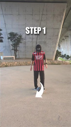 Learn stepover combo skill #footballskills #soccerskills