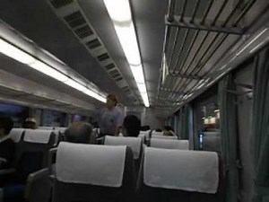 鉄道博物館 ０系車内放送による解説イベント