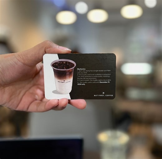 28K views · 29 reactions | This is your sign to drop by any But First, Coffee branch and get your loyalty card for every drink receipt! Complete all 12 stickers and your drink is on us 來 | But First, Coffee PH | Facebook