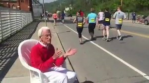 109K views · 1K reactions | It is pure inspiration to hear this young man cheer along the Flying Pig Marathon course each year with his music playing! Bolt of motivation from him, the volunteers and each runner on the course. So much to learn.. Badwater training day 87! | Harvey Lewis - Ultra Runner | Facebook