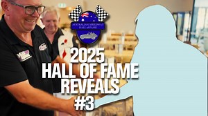 "THIS IS LIKE WINNING THE LOTTO... I'M SPEECHLESS!" OUR THIRD HALL OF FAME INDUCTEE FOR 2025... Another five Eastcoast legends surprise one of the biggest names of the Golden Era of Speedway! Massive thanks to Karen Lawler for helping with video! | Speedway Australia