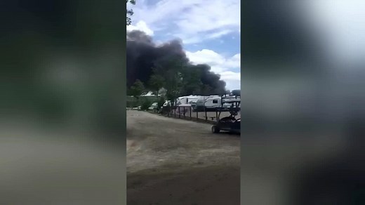 Incendie majeur au Complexe Atlantide à Saint-Calixte