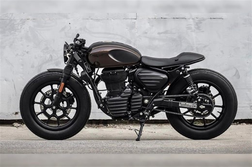 Royal Enfield Hunter 350 modified by Japanese is roadster's 'bad boy' alter ego