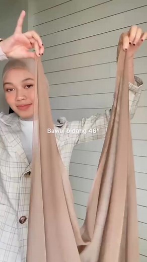 97K views · 1K reactions | Tutorial bawal simple dan labuh depan. #tutorialbawal #tutorialbawalsimple #tutorialbawalmalaysia #bawalkekabooplain #tutorialbawallabuh Bawal kekaboo plan https://shope.ee/1Auw2aBRMT | My TudunG. | Facebook