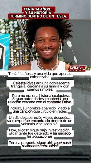 La historia de la niña de 14 años hallada en el Tesla de D4vd 💔⚠️