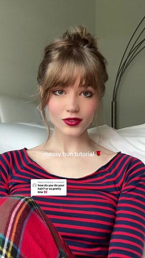 Messy Bun Tutorial for Short Hair