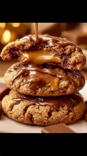🍪 Triple Reese’s Peanut Butter Cookies 🥜🍫 These cookies are a dream come true for peanut butter lovers! Soft, chewy, and loaded with chunks of Reese’s, they’re perfect for sharing—or not! 😋 🥘 Ingredients: • 2 1/4 cups all-purpose flour • 1 cup peanut butter • 1 cup granulated sugar .... 👇 Full Recipe in Comment 💬 | Easy Recipes Box
