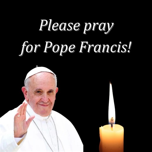 Please pray for Pope Francis! The Marian Fathers are encouraging the faithful to pray the Divine Mercy Chaplet for Pope Francis' recovery. Jesus, I trust in You! To learn how to recite the chaplet, visit: https://www.thedivinemercy.org/message/devotions/pray-the-chaplet?source=fb | Divine Mercy (official)