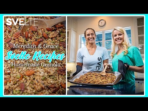 Easy Homemade Healthy Granola Recipe - Svelte