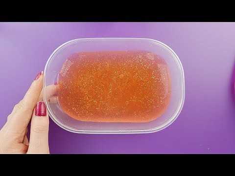 Comment faire du slime Sans Colle - Glitter Slime