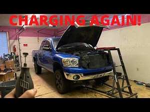 6.7 Cummins Charging Issue Resolved! (How To Get Rid Of Check Gauges Warning Message!)