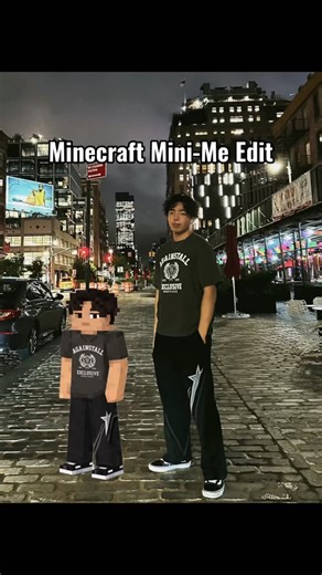 Erick | Edits on Instagram: "Here’s how to create a Minecraft mini-me 🔥 Follow and comment “Minecraft” for the prompt #picsarttutorial #viralphotoediting #aestheticedit #fitpics #instastoryideas"