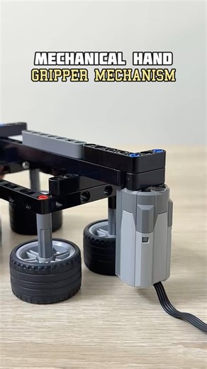 Mechanical Hand (Gripper Mechanism) #lego #mechanical #legotechnic #satisfying #mechanism