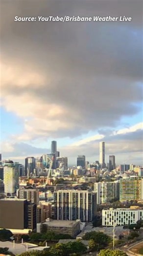 13K views · 53 reactions | An unusual cloud pattern that appeared to split the South East Queensland sky in two on Wednesday morning has sparked a surge of excitement on social media, as images of the strange formation went viral. See the full reaction and photos at the link in bio. #brisbane #weather #clouds | Courier Mail | Facebook