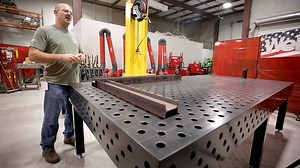 We recently got an upgrade to our lab and got a new welding table! Paul unboxes the table and goes through all the accessories for the goody cart! These accessories, really help with the fabrication process! We know a lot of you fabricate your own tables starting out, but check this thing out! https://weldingtablesandfixtures.com/collections/system-28-imperial-series-inch-welding-tables-and-fixturing-accessories Join this channel to get access to perks: https://www.youtube.com/channel/UCM0kHJXSH