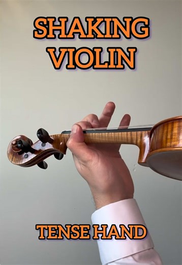 Shaking violin? ❌ It’s not the violin - it’s left-hand tension. 3 exercises to release it 🎻 #vibrato #violin #musicteacher #violinpractice #classicalmusic