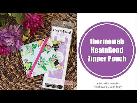 Sew A Zipper Pouch with HeatnBond Fusible Interfacing