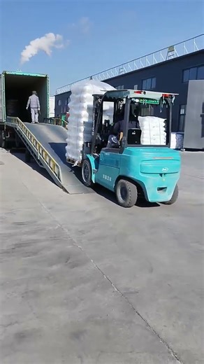 Consistency is key—watch us load every PVC additive pallet in the same direction!