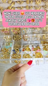 1.2K reactions · 23 shares | Shari, you’re spoiling me!! 來 Let’s pack this big order full of adorable bags and gorgeous new jewels! If you haven’t checked the site yet… this is your sign! 浪 | Asmr Packaging | Facebook