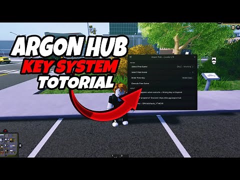 Roblox - Argon Hub Key System Totorial | Best FREE Erlc Script