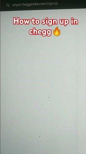 How to sign up in Chegg for expert #chegg #cheggexpert #cheggindia