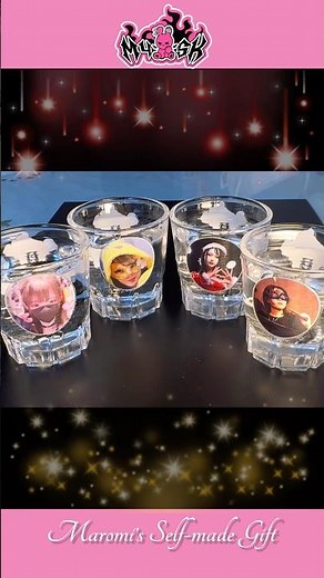 [M4SK] Maromi'2 Self-made Glass Gift🥳 #nacoco #m4sk #chiipan #yukiriha #misuzu