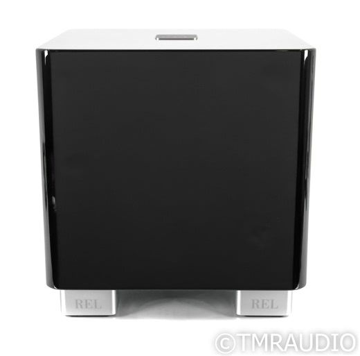 REL T/5x 8" Powered Subwoofer; Piano Black; T5x