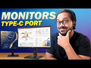BEST Monitors with USB Type-C Power Delivery Under 10000 to 30000