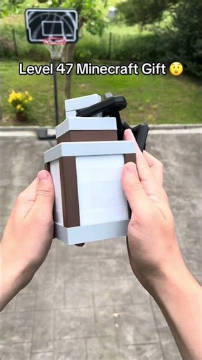 Level 1 vs Level 99 Minecraft Gift 😲✨